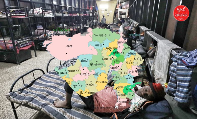 Gujarat 116 shelter homes homeless poor 38 cities Rs 435.68 crore approved