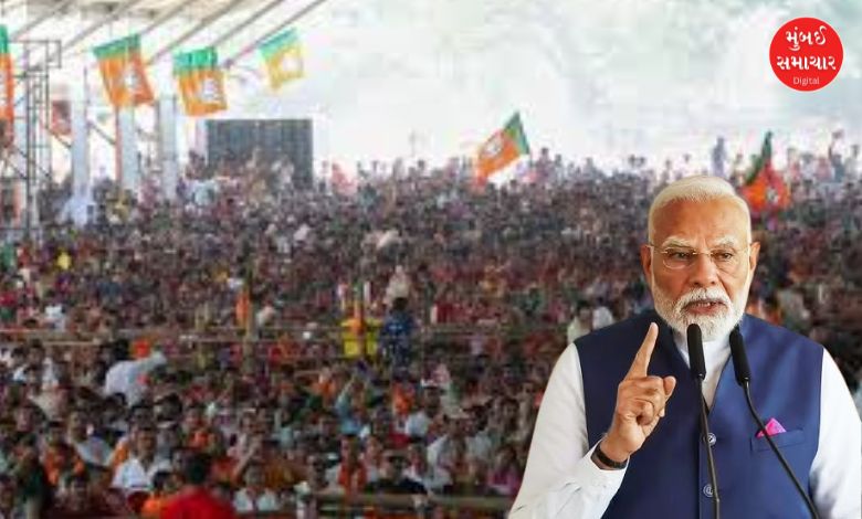 પશ્ચિમ બંગાળમાં પીએમ મોદીનું ભાષણ, રેકોર્ડ બ્રેક મતદાન કરવા લોકોને અપીલ કરી