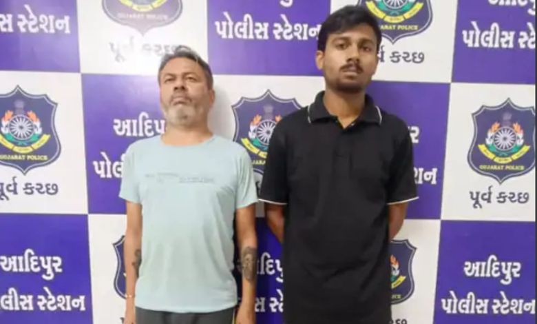 વેપારીઓ સાથે કરોડોની ઠગાઈ: આદિપુર પોલીસે બે આરોપીઓનો UP જેલમાંથી મેળવ્યો કબજો