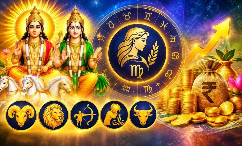 બુધાદિત્ય રાજયોગના નિર્માણથી મેષ-સિંહ સહિત પાંચ રાશિઓનું ભાગ્ય ચમકશે; જોઈ લો તમારી રાશિ પણ છે ને?