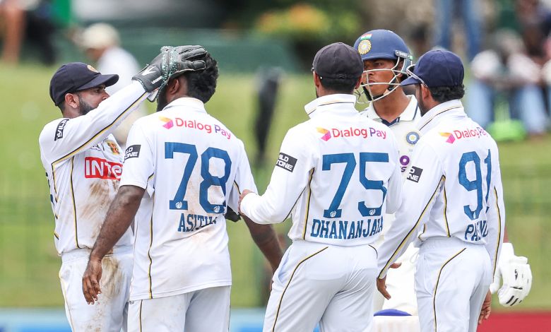 શ્રીલંકાના ખેલાડીઓનું નવું નાટક, હવે અમ્પાયર પર ગુસ્સે થયા