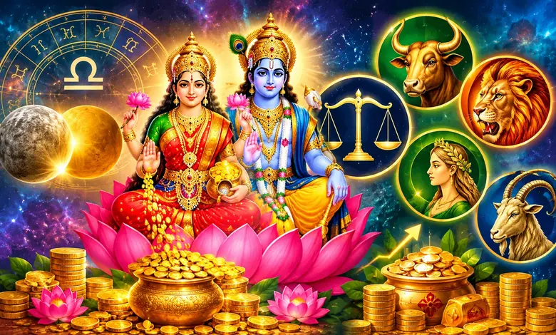 તુલામાં બુધ-શુક્રની યુતિથી રચાશે લક્ષ્મી નારાયણ યોગ! ચાર રાશિઓ માટે ખુલશે ધનલાભ
