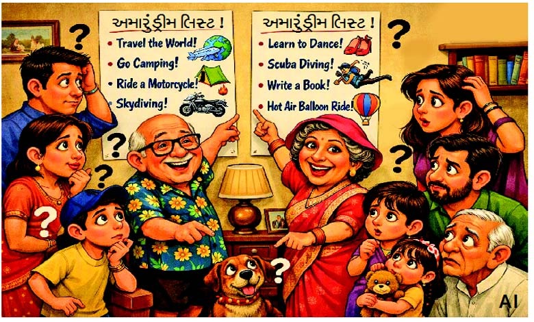 લાફટર આફટરઃ સપનાંઓનું લિસ્ટ બનાવી તો જુઓ...