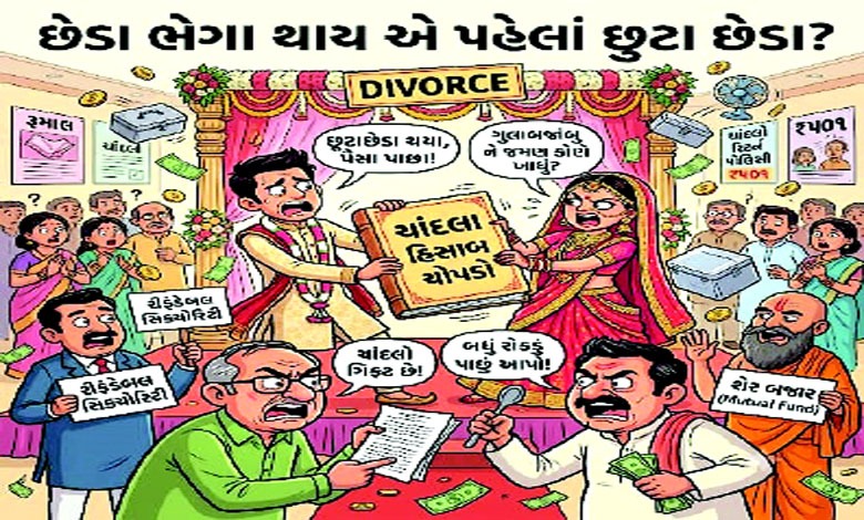 મસ્તરામની મસ્તીઃ છેડા ભેગા થાય એ પહેલાં છૂટાછેડા?
