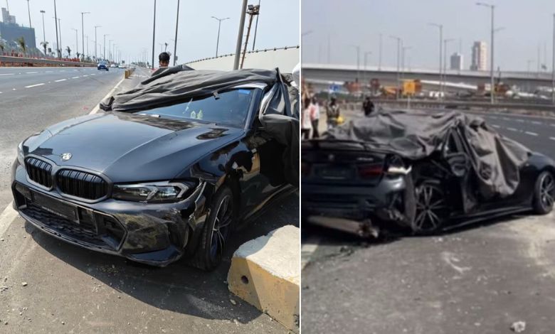 મુંબઈમાં વહેલી સવારે BMW બ્રિજ પરથી નીચે ખાબકી, 3નાં મોત એક યુવકની સ્થિતિ ગંભીર