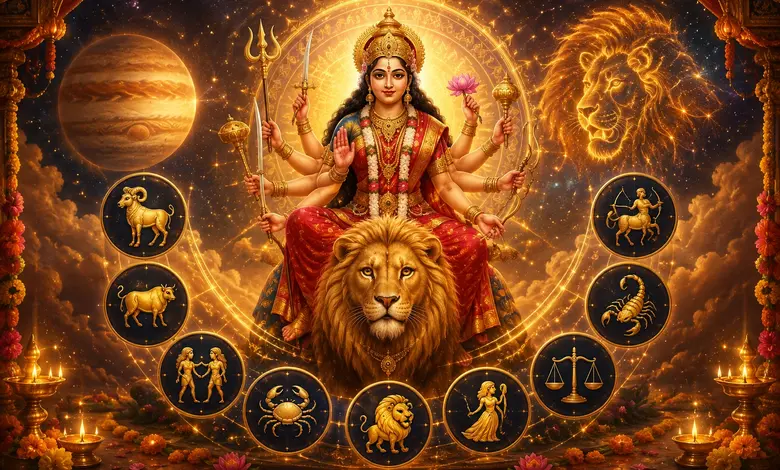 નવરાત્રિમાં 100 વર્ષ બાદ રચાશે અતિ દુર્લભ રાજયોગ! આ 7 રાશિના જાતકો બનશે માલામાલ...