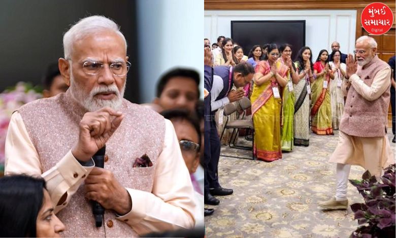 Teachers' Day પર PM મોદીએ શિક્ષકો સાથે કર્યો સંવાદ, કહ્યું- 'બાળપણને મરવા નથી દેવાનું'