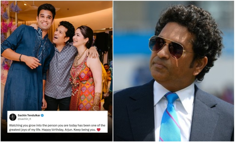 Arjun Tendulkar 27th Birthday Post Sara Tendulkar: પુત્ર અર્જુનના 27મા જન્મદિવસે સચિન તેંડુલકર થયા ભાવુક
