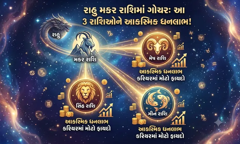 આકસ્મિક ધનલાભનો માસ્ટર રાહુ બદલશે ચાલ! જાણો કઈ રાશિઓને થશે બમ્પર ફાયદો...
