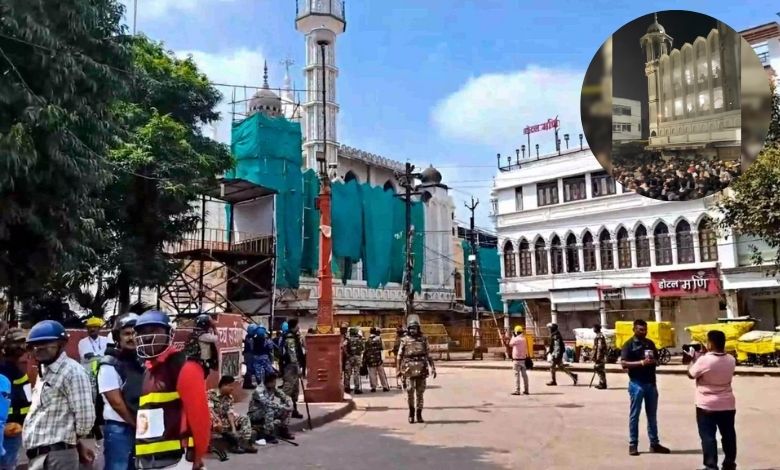 ઉજ્જૈનમાં શાહી મસ્જિદના હિસ્સાને સમુદાય દ્વારા દૂર કરવાની તજવીજ, સ્થિતી નિયંત્રણમાં
