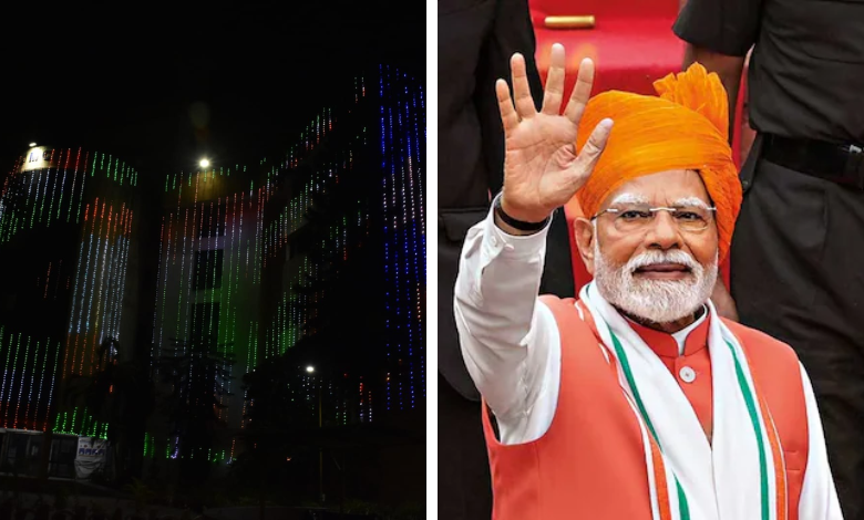 પીએમ મોદીને વધાવવા જામનગર સજ્જ, રોશનીના