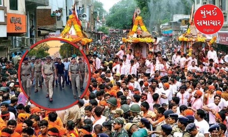 રથયાત્રા પહેલા અમદાવાદમાં પોલીસનું ફૂટ પેટ્રોલિંગ, CP અનુપમસિંહે તૈયારીઓની કરી સમીક્ષા