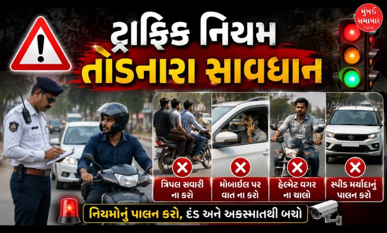 ગુજરાતમાં દર મિનિટે ફાટે છે 17 ઈ-ચલણઃ 1,600 કરોડથી