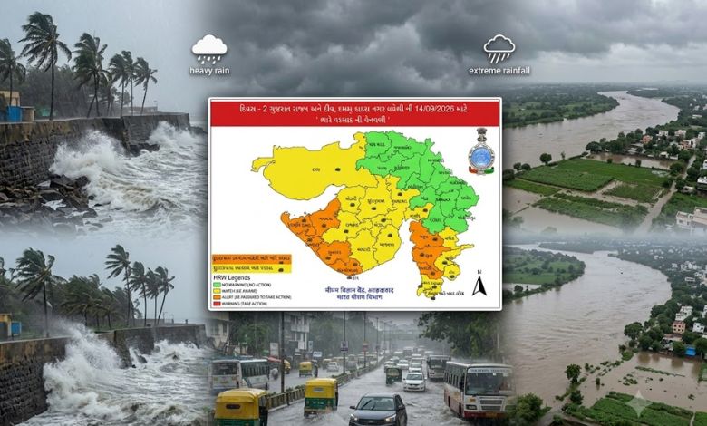 અમદાવાદમાં આજે પણ યલો એલર્ટ, 24 કલાકમાં 240 તાલુકામાં વરસાદ, અંબાલાલની ખતરનાક આગાહી