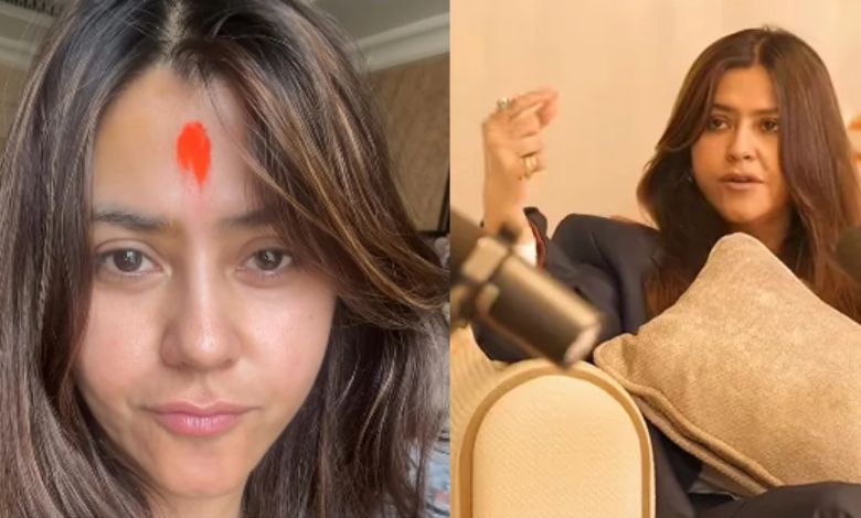 'તિલક' લગાવવામાં કેમ ડરે છે લોકો, એકતા કપૂરે કર્યો મોટો 'ખુલાસો'!