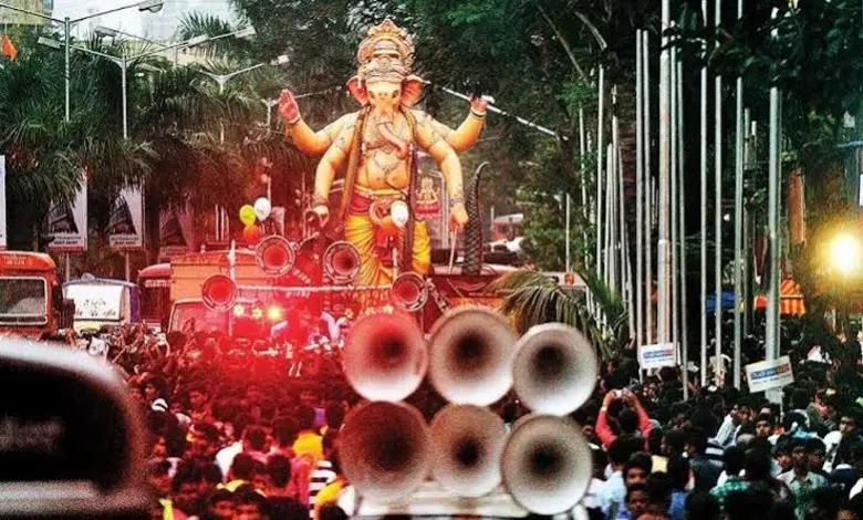 મુંબઈમાં ગણપતિ વિસર્જન દરમિયાન ધ્વનિ પ્રદૂષણ વધ્યું, રિપોર્ટમાં ખુલાસો