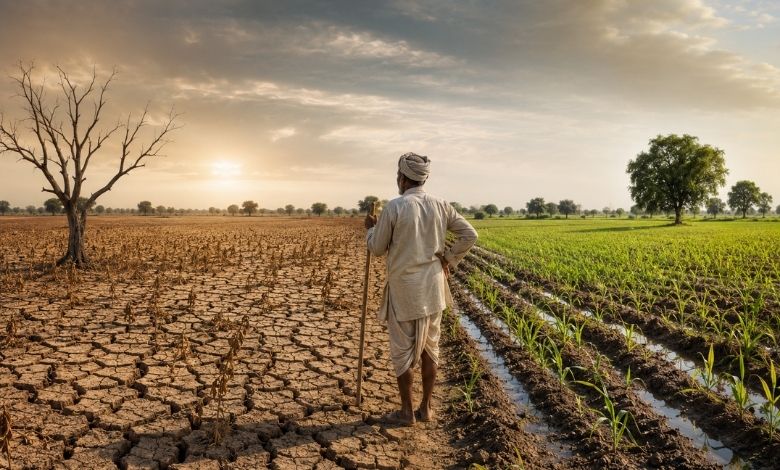 ગુજરાતના ક્યા 108 તાલુકામાં ઓછા વરસાદના કારણે પાક નિષ્ફળ જવાનો ખતરો ? 25 લાખ ખેડૂત પરિવારોને અસર
