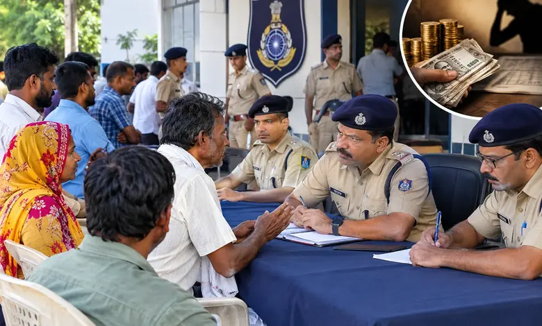 જૂનાગઢમાં વ્યાજખોરી વિરુદ્ધ લોક દરબાર યોજાયો: પોલીસ સમક્ષ 7 જેટલી રજૂઆતો આવી