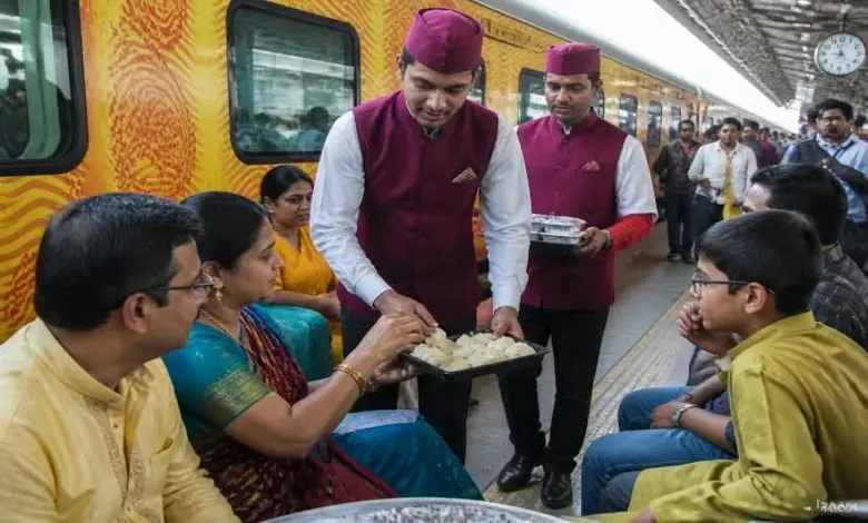 IRCTC દ્વારા ગણેશોત્સવ નિમિત્તે તેજસ એક્સપ્રેસમાં મુસાફરોને મોદકનું વિતરણ