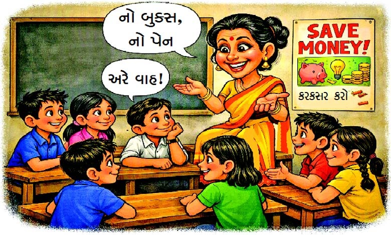 પુસ્તક વિનાનું જ્ઞાન કેવું હોય...?