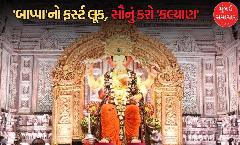 93મા વર્ષે 'લાલબાગચા રાજા'નું અદ્ભુત રૂપ! પ્રથમ દર્શન કરીને પૂરી કરો 'મનોકામના'