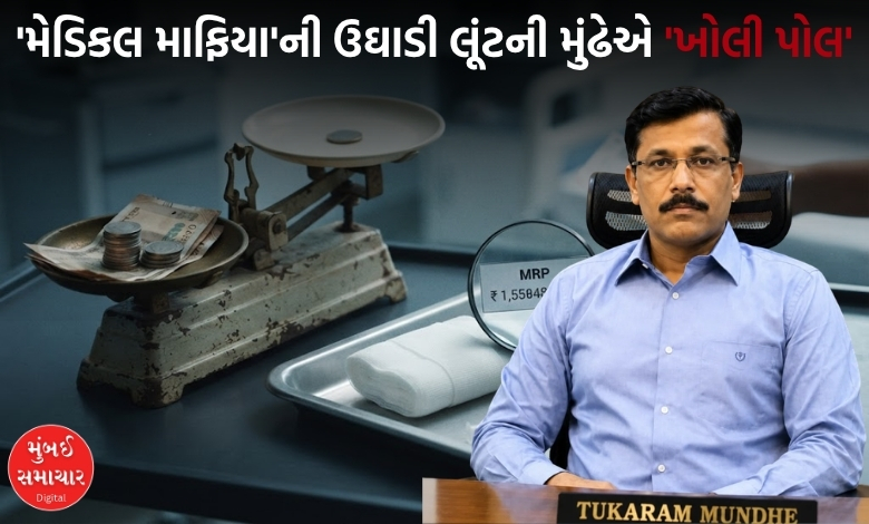 11 રુપિયાના આઈવી સેટની MRP 325 અને 6.75 સિરિન્જની MRP ₹ 57.20: મેડિકલના સામાનના 'માર્જિન' પર મુંઢેએ ઊઠાવ્યા સવાલ