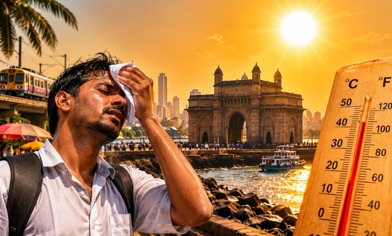 મુંબઈગરા પરસેવે રેબઝેબ:  તાપમાનનો પારો ૩૮ ડિગ્રી ૨૦૧૯ પછી ઑક્ટોબરનું સૌથી ઊંચુ તો ૨૦૧૮ બાદ બીજા ક્રમે સૌથી ઊંચુ તાપમાન...