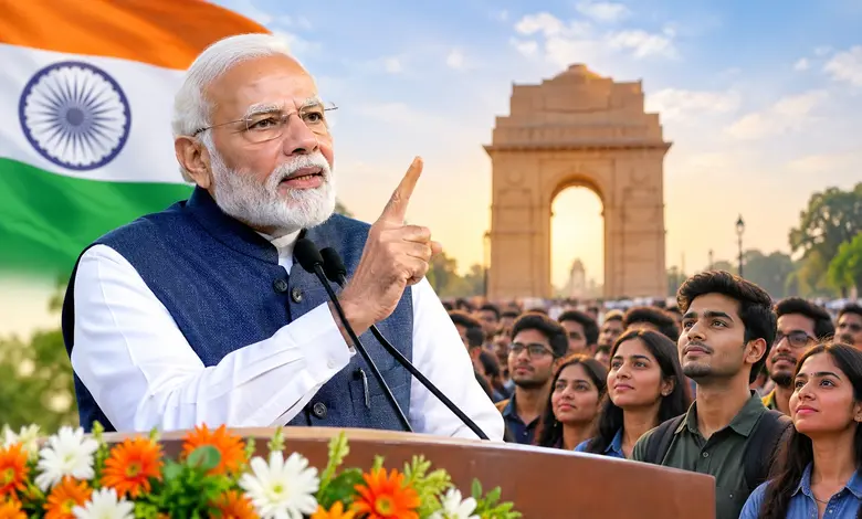 PM Modi 25 Years in Public Life: હવે આરામ નહીં, દેશ માટે ખપી જવાનો સમય છે... પીએમ મોદીનું યુવાનોને પ્રેરણાદાયી સંબોધન...
