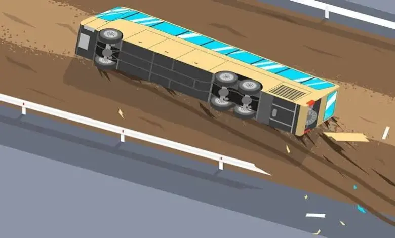 પુણેમાં એમએસઆરટીસીની બસ ઊંધી વળતાં શાળાના ચાર વિદ્યાર્થી ઇજાગ્રસ્ત