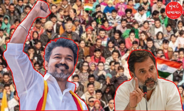 રાહુલ ગાંધી થલાપતિ વિજયને પીએમ બનાવશે, ટીવીકેના ધારાસભ્યનો દાવો