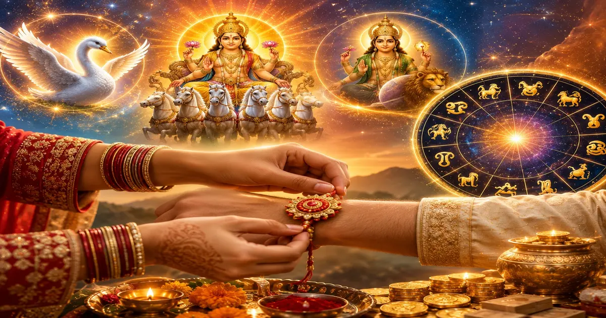 રક્ષાબંધન પર રચાશે હંસ અને બુધાદિત્ય સહિત ૩ મહાયોગ! મેષ, કર્ક સહિત આ પાંચ રાશિઓ પર થશે ધનવર્ષા
