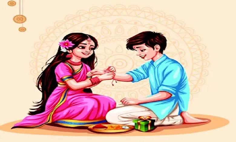 તસવીરની આરપારઃ રક્ષાબંધન: ભાઈ-બહેનને એક સૂત્રમાં બાંધતું પવિત્ર પર્વ