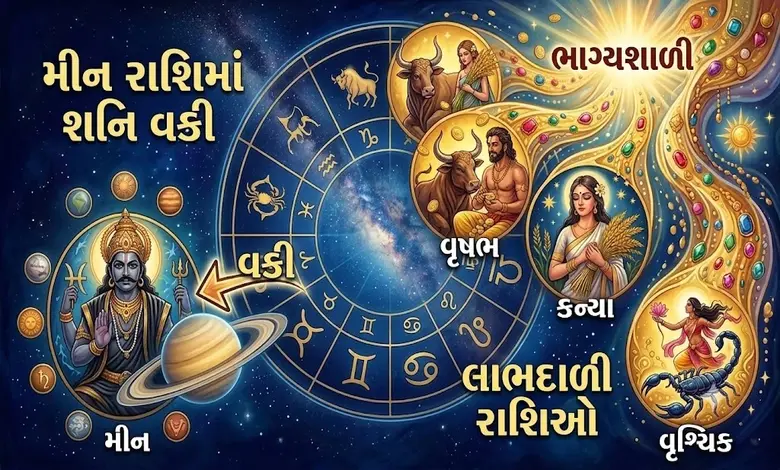 शनि की मीन राशि में वक्री चाल: इन चार राशियों के लिए शुरू होगा स्वर्ण युग