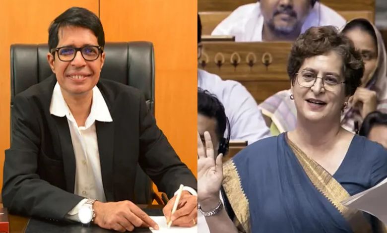 'ગૌમૂત્ર' નિવેદન મુદ્દે વિવાદ વકર્યો: પ્રિયંકા ગાંધી વિરુદ્ધ 215 શિક્ષણવિદોએ મોરચો માંડ્યો, મર્યદા જાળવવા આપી સલાહ