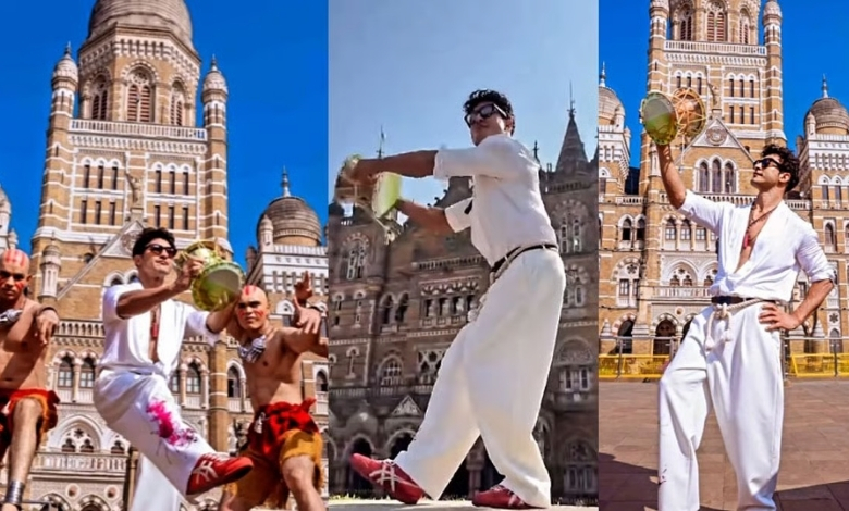 વિદ્યુત જામવાલે CSMT નજીક ડમરુ વગાડીને મચાવી ધમાલ, એક્શન સ્ટારનો અંદાજ જોઈ ચાહકો ચોંક્યા!