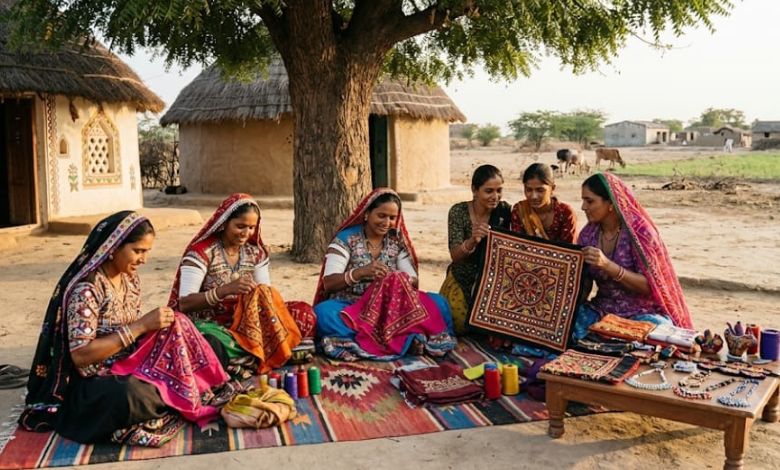 ગામડાંની બહેનો બનશે સ્વાવલંબી: રાષ્ટ્રીય ગ્રામીણ આજીવિકા મિશન હેઠળ સ્વ-સહાય જૂથોમાં જોડાવા તંત્રનું આહ્વાન