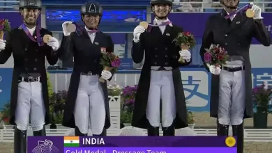 Indian equestrian team