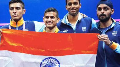 Indian squash team wins gold
