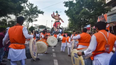 Loudspeakers shut down after 10 pm at Ganesh festival in Ahmedabad