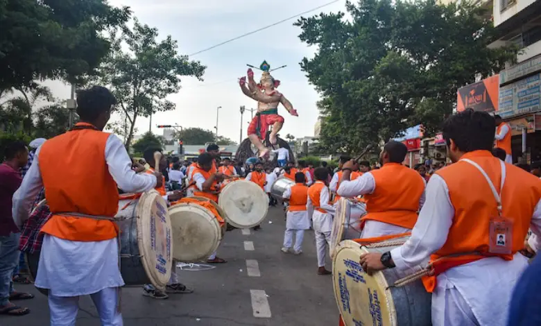 Loudspeakers shut down after 10 pm at Ganesh festival in Ahmedabad