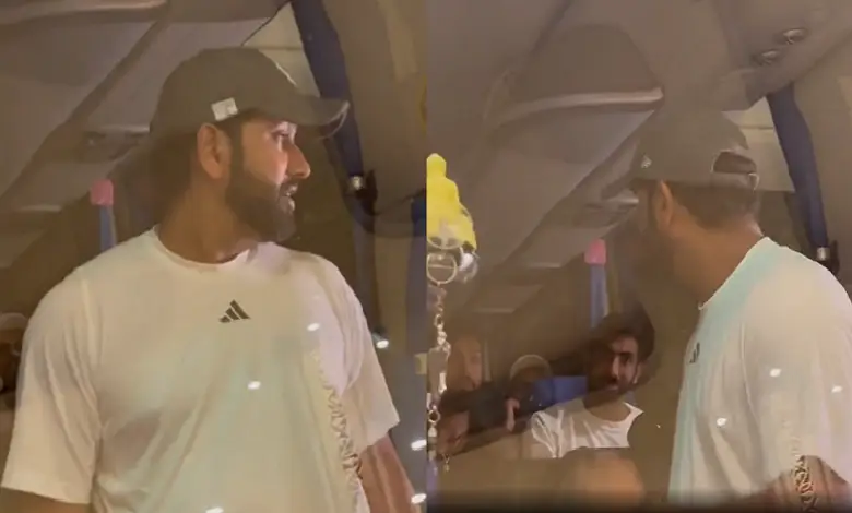 Indian Teammates Give Loud Cheers To Rohit Sharma As He Hilariously Forgets His Passport In Team Hotel