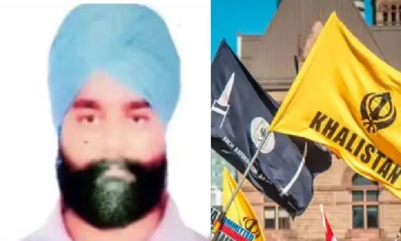 Assuming there is an image related to the article, you should describe it accurately. Here's a general suggestion: "Interpol's Red Corner Notice - Karanvir Singh, Wanted Khalistani Terrorist