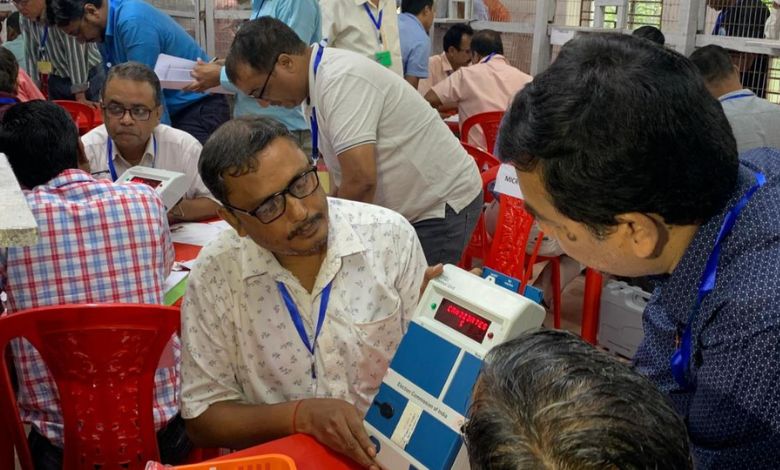 bypoll results 2023 counting assembly seats 6 states