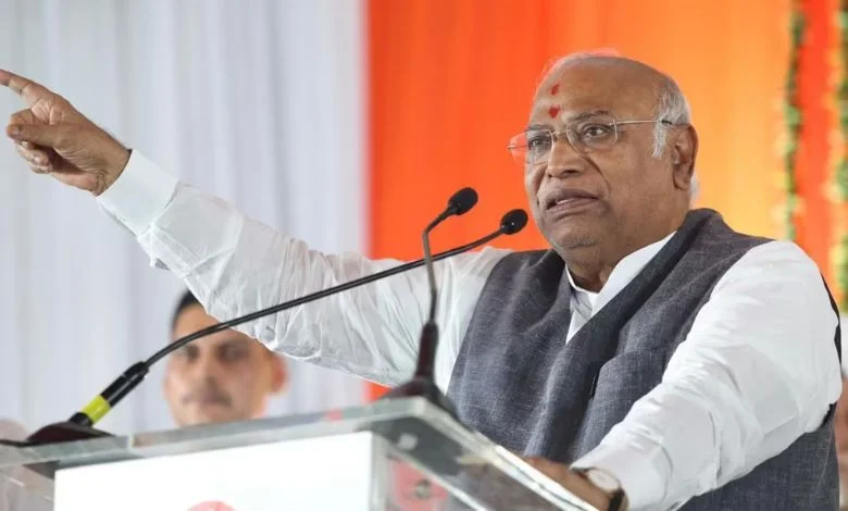 Country's infrastructure built by Congress, BJP taking credit: Kharge