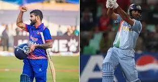 Nepal batsman Dipendra Singh Ari
