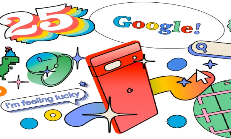 google 25th Birthday