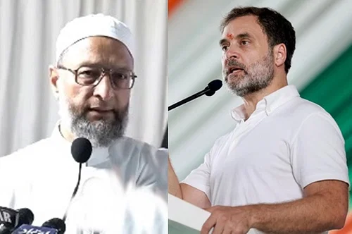 Rahul Gandhi Asaduddin Owaisi