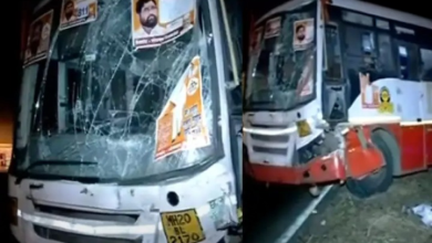 A bus accident involving Shiv Sainiks returning from a Dussehra meeting. At least 10 people were killed and several others were injured in the accident_cleanup
