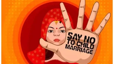 Assam Police officers making arrests as part of the campaign against child marriage in the region
