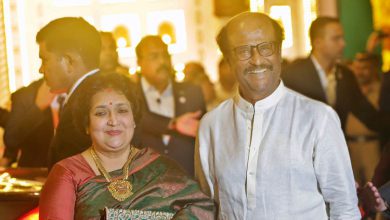 Rajanikant and His Wife
